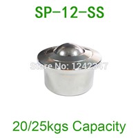 SP-12-SS ball-transfer-units,SUS304 stainless steel aircraft cargo handling floor rollers Ball transfer unit