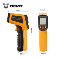 DEKOPRO WD01 Non-Contact Laser LCD Display IR Infrared Digital C/F Selection Surface Temperature Thermometer Pyrometer Imager