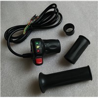 36V DC motor speed controller, Twist Throttle /Speed Handle/ Gas Acceleratorwith battery indicator