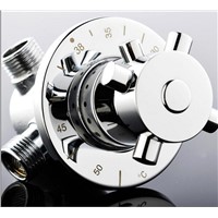 N15(G1/2) Brass Thermostatic Mixing Valve, Solar water heater valve,Adjust the Mixing Water Temperature Thermostatic mixer