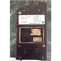 PC200-7 PC300-7 Excavator monitor for Komatsu replacement spare parts English LCD display panel 7835-12-3007
