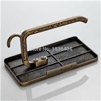 2016 Newly Toilet Paper Holder Antique Carving Mobile Phone Roll Paper Holder Wall Mounted Paper Rack with Phone 6P PH217