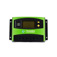 2kW 40A 48V  LCD Display Solar Charge Controller PWM Charge Controller used solar  for Home Indoor Solar Panel System