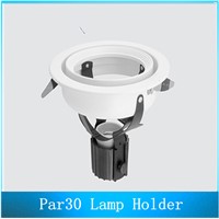 PAR30 Lamp Housing E27 Holder Spotlight Bracket LED Spotlights Frame 10PCS