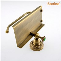 Beelee New arrival Antique bronze brass Bathroom tissue holder /toilet paper holder/paper roll holder bathroom accessories