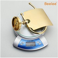 Beelee BA6110A Golden finish Paper Holder/Roll Holder/Tissue Holder,Brass Construction Bathroom Accessories /sets furniture