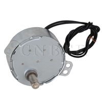 CNBTR AC 220V Synchronous Motors 0.8-1 r/min CW/CCW 4W TYC-50 50/60HZ 10mm Shaft