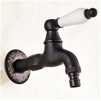 High Quality Bibcocks faucet use for garden &amp;amp;amp; Bathroom Wall Mounted Washing Machine Tap Water Faucet Taps ,oil rubbed bronze