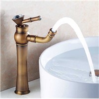 New arrival high quality antique brass luxury bathroom single lever design sink faucet basin faucet,kitchen tap mixer