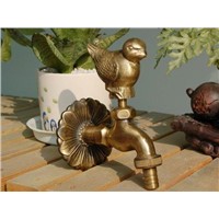 European style garden garden bronze tap tap tap tap antique animal fat bird dove