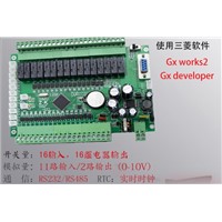 2N-32MR-11AD-2DA  (0-10v) Analog with RS232 cable by FX2n PLC GX Developer ladder