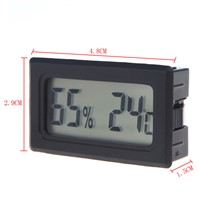 Mini Digital LCD Thermometer Hygrometer Humidity Temperature Meter Indoor thermometre estacion metereologica station meteo