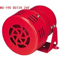 AC 220V 110dB Red Mini Metal Motor Siren Industrial Alarm Sound electrical guard against theft MS-190
