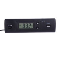 Promotion Digital Thermometer Auto LCD Display In Out Clock for Car Home Vehicle Termometro for Refrigeration Plant