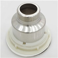 Stainless Steel Kitchen Sink Water Drainage Xiancai Basins Basket Fell Down, Single and Double Tank Drain Pipe Fittings