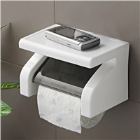 Wall Mounted Plastic Waterproof Toilet Roll Paper Box Holder Bathroom Tool new arrival  hot Store