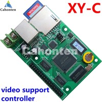 XY-C SD asynchronous + network synchronous full color video led control card 320*128,256*160pixels for rgb display module