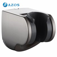 Bathroom Accessories Plastic ABS Handheld Showerhead Adjustable Bracket Holder Wall Mount Nickel Brush Color HSZ006