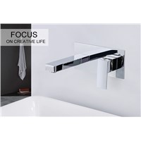 Bathroom Faucet Into the wall faucet cold and hot Water Taps Basin Mixer  torneira do banheiro Concealed basin faucet