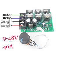 PWM dc motor speed 40A high-power motor drive module 12V24V36V48V electron adjustment flow