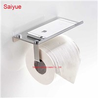 Simple 304 Stainless Steel Toilet Paper Holder WC Lavatory Cover  Roll Tissue Rack Shelf  Bathroom  Accessories