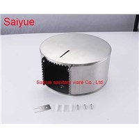 Modern Charming Round wall Mounted Bathroom Accessories Stainless Steel 304 Toilet Paper Holder Tissue  Roll porte-papier Box