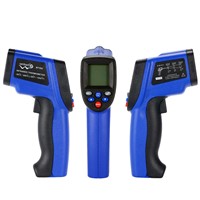 -50~900 degrees Digital LCD Laser IR infrared thermometer Non-Contact termometro Professional Temperature Tester Pyrometer Range