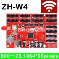 ZH-W4 led wifi controller card 800*128 pixels with USB port for p10,P13.33,P16,F3.75 led moving programble sign