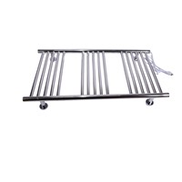 1pcs Heated Towel Rail Holder Bathroom AccessoriesTowel Rack Stainless Steel ElectricTowel Warmer Towel Dryer 120W
