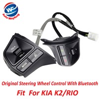 2016Original Steering wheel control Button Fit For KIA K2 New Rio DVD CD audio control adjuster voice controller K2 Top Quality