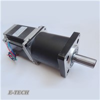 Nema23 Planetary Gearbox Stepper Motor Gear Ratio 15 20 25 30 40 50 100 :1 NEMA23 Motor Length 112 mm