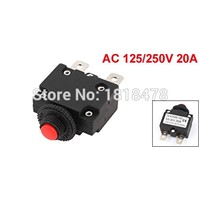 HS R01 5A 10A 15A 20A  AC 125/250V 20A Air Compressor Circuit Breaker Overload Protector