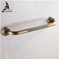 Grab Bars Antique Brass Wall Mounted 52 cm Bathroom Safety Handles Shower Grab Bar Bathtub Handrail Home Assist Bar Grab 3721F