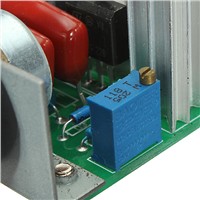 2pcs/lot 2000W 50-220V Adjustable Voltage Regulator AC Motor Speed Control Controller Assembly parts
