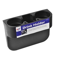 PP Automobile Drink Holder Black Organizer Cup Holders Car Storage Box