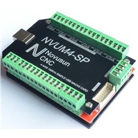 4 Axis Simple USB Mach3 Card Interface board Motion control board 100KHz