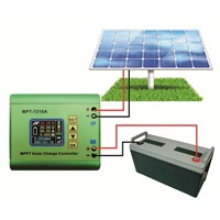 MPPT 10A Solar Charge Controller Solar Panel DC-DC Step-Up Power Accommodate 24V 36V 48V 72V Battery 50%off