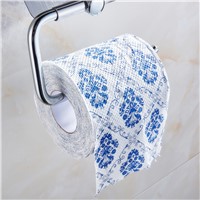 Luxury Stainless Steel Paper Box Roll Holder Bathroom Accessories Toilet Paper Holder Creative Wall Mounted Roll Tissue Holder