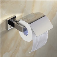 Durable Stainless Steel Toilet Paper Holder Brushed Wall Mount Bathroom Lavatory Rolling Toilet Paper Holder Hold Mobile Phone