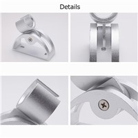 Modern  Aluminum Alloy Adjustable Shower Head  Holder Wall Mounted Bathroom Accessories Toilet Furnitures Chrome 2 Styles HSZ019