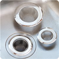 Stainless Steel Kitchen Sink Strainer Sink Filter  Pool Anti-blockage Drain Filter  Fur Hair Anti Plug Filter