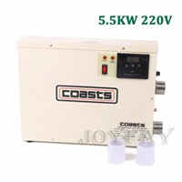 5.5KW 220V Electric Water Heater Swimming Pool &amp; SPA Home Bath Hot Tub Thermostat