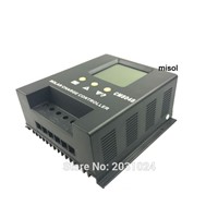 misol / solar regulator 80A 48V solar charge controller PWM, for solar panel battery charging