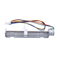 18 Degree Step Angle Stepper Motor Screw With Nut Slider + 2 Phase 4 Wire of DC 4-9V/500mA  Driving Voltage