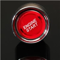 Red Universal Car Illuminated Push Button Engine Start Starter Switch Racing Voltage 12V DC Fits in a 22mm Hole Favorable Price