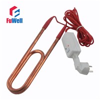 Red Copper &amp; Stainless Steel Heating Element Electric Heating Tube Heater for Swimming Pool or Bathtub
