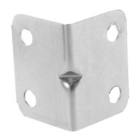 CSS Furniture Metal Right Angle Corner Brace Shelf Brackets 32mmx25mm