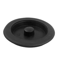 High Quality Replacement Part Black Rubber Sink Garbage Disposal Stoppers Covers