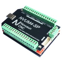 NVUM4-SP USB MACH3 Interface Board Card 4-Axis CNC Controller 100KHz for Stepper Motor