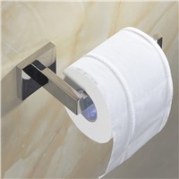 SUS 304 Bathroom Toilet Paper Holder Wall Mount 2-pack, Polished Stainless Steel Toilet Paper Holders Without Cover